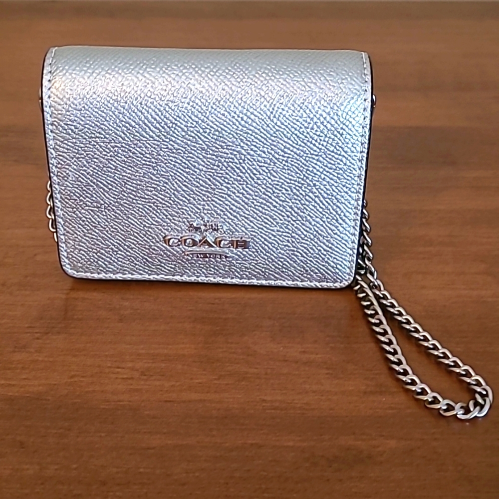Coach Mini Wallet on a Chain